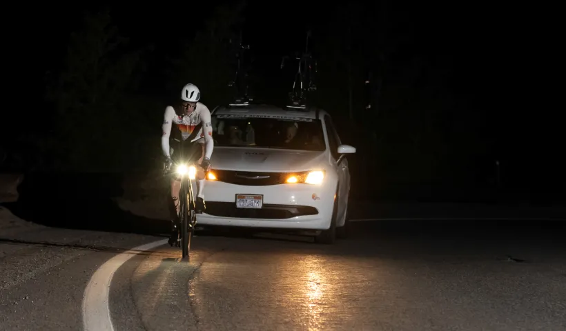 Jimmy Rönn wins the Race Across America (RAAM)